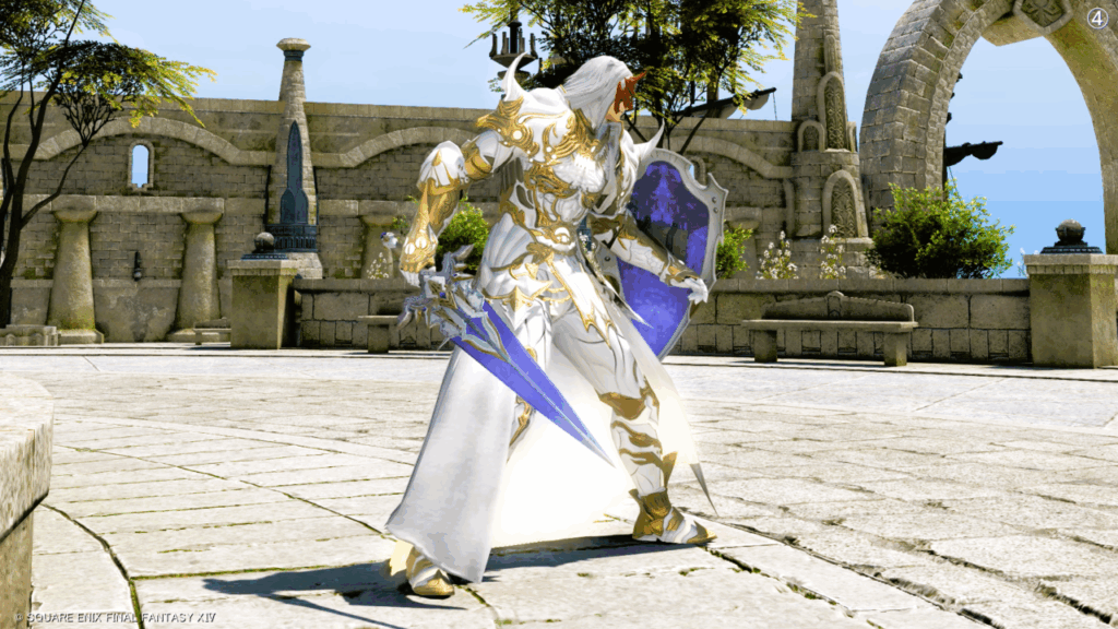 FF14 ナイト ファントムペンアンブレー・ソード.4 FF14 ナイト ファントムペンアンブレー・カイトシールド.4