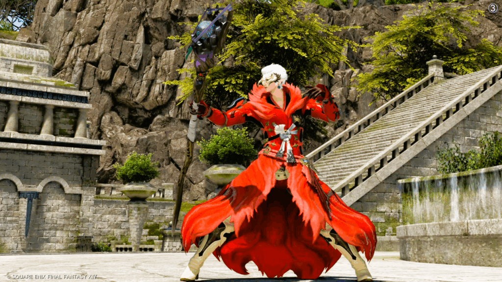 FF14 黒魔道士 ファントムペンアンブレー・スタッフ.3 八修羅