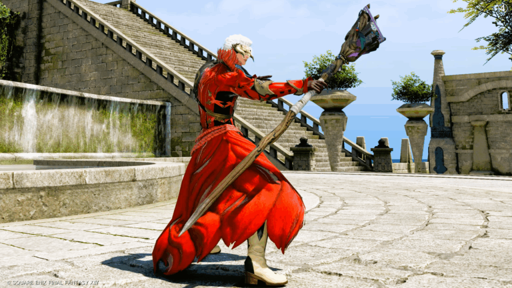 FF14 黒魔道士 ファントムペンアンブレー・スタッフ.4 八修羅