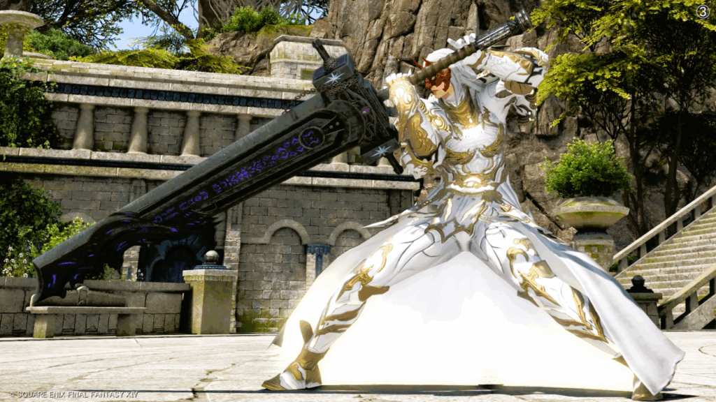 FF14 暗黒騎士 ファントムペンアンブレー・ディバイダー.3 八修羅